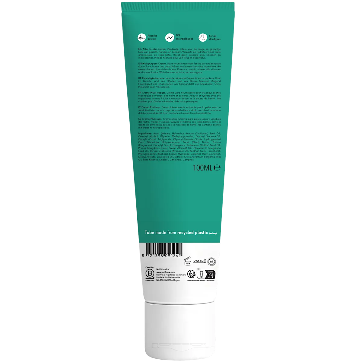 Multipurpose Cream 100ML back
