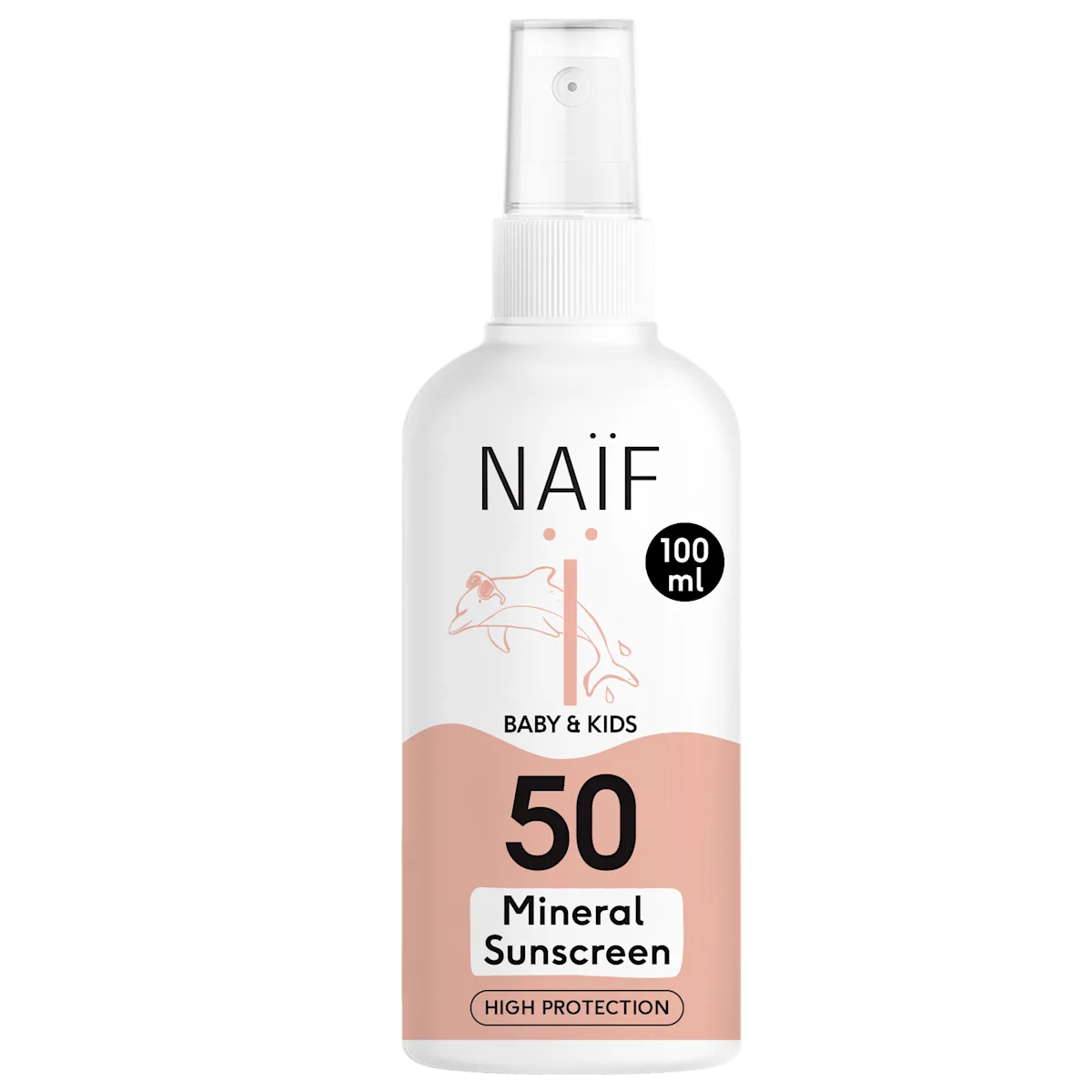 Minerale Zonnebrandspray SPF50 voor Baby & Kids 100ml