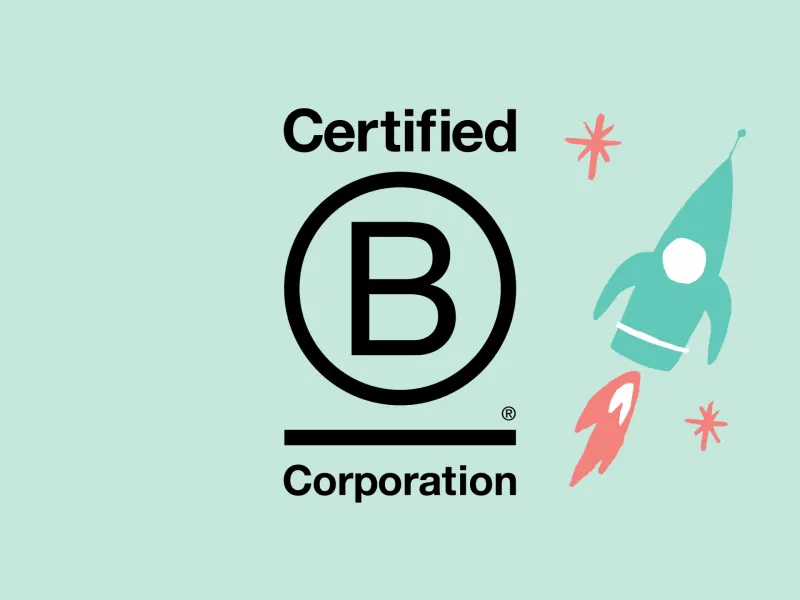 Hurra! Unser B-Corp-Score ist von 89,4 auf 111,9 gestiegen!