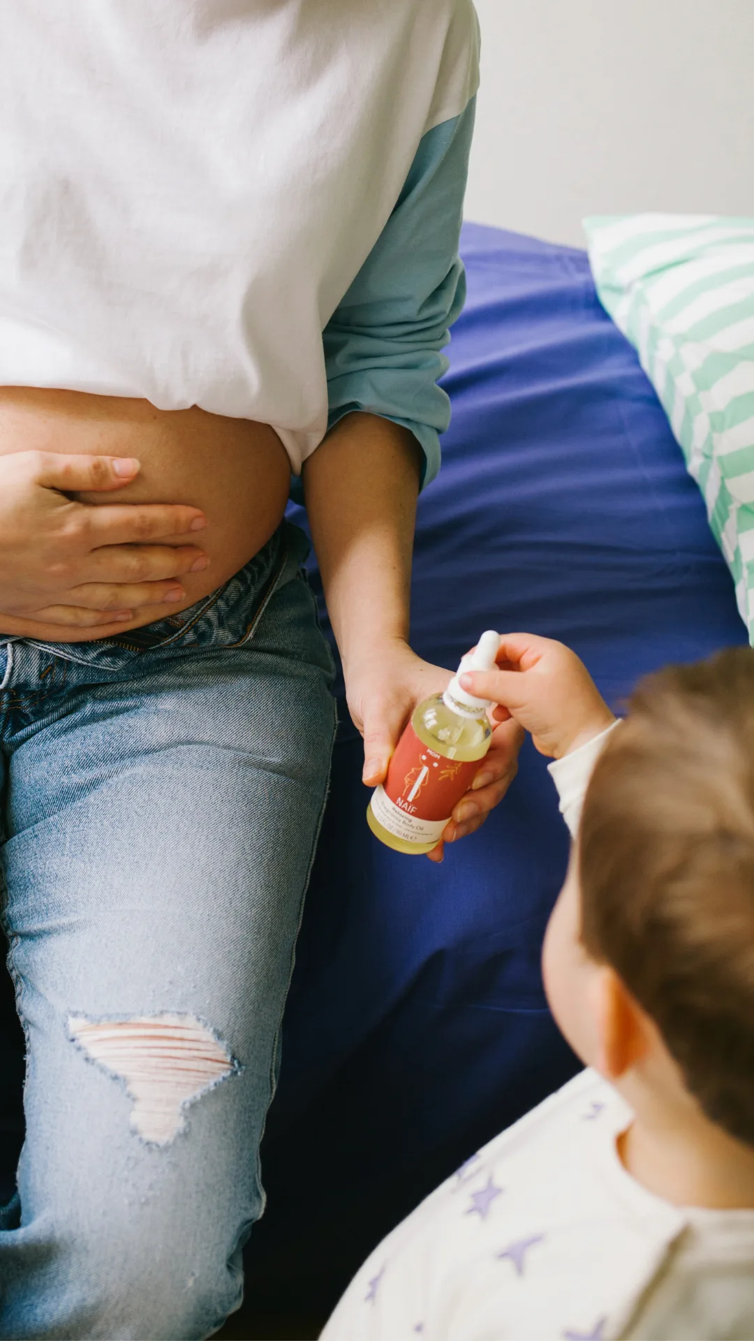 Picture of Sichere Pflege für den wachsenden Bauch in der Schwangerschaft