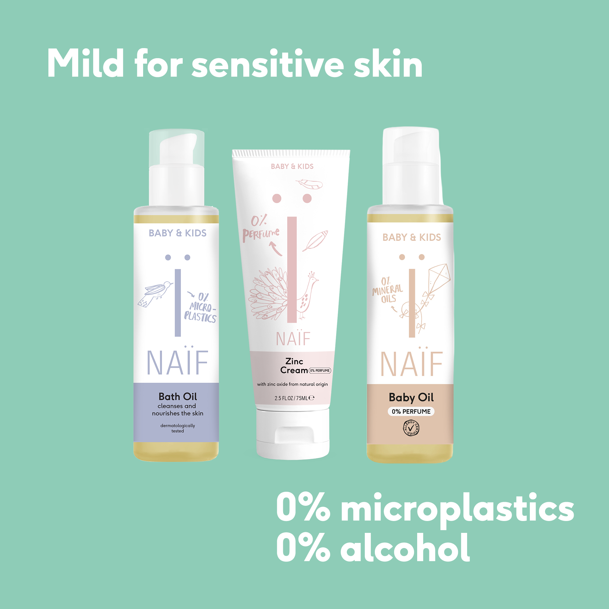 DS - bundle essentials oil, zinc, bath oil