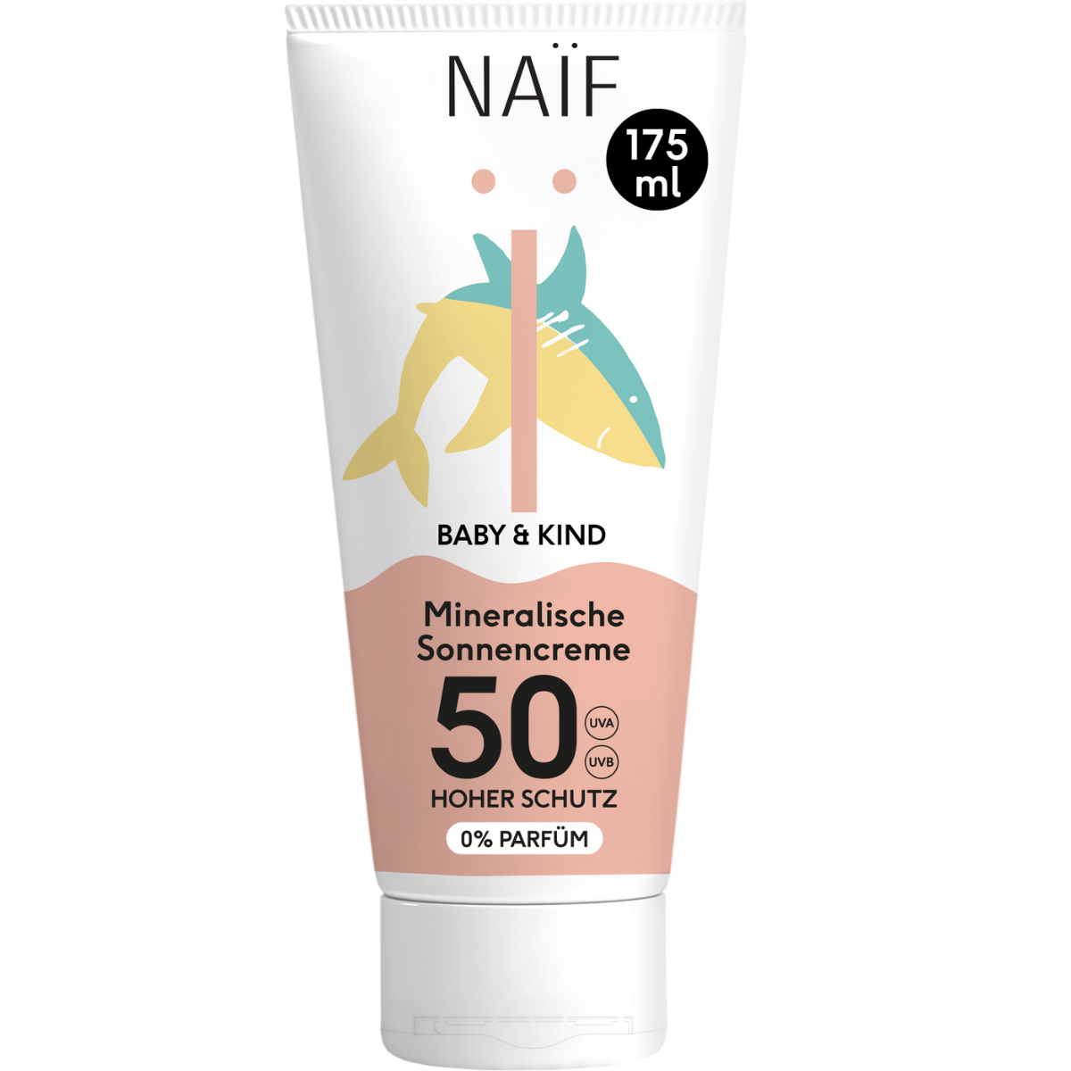 DEAT only: Mineralische SOnnencreme LSF 50, 0% Parfüm, 175ml