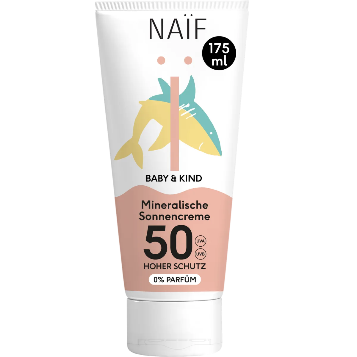 DEAT only: Mineralische SOnnencreme LSF 50, 0% Parfüm, 175ml