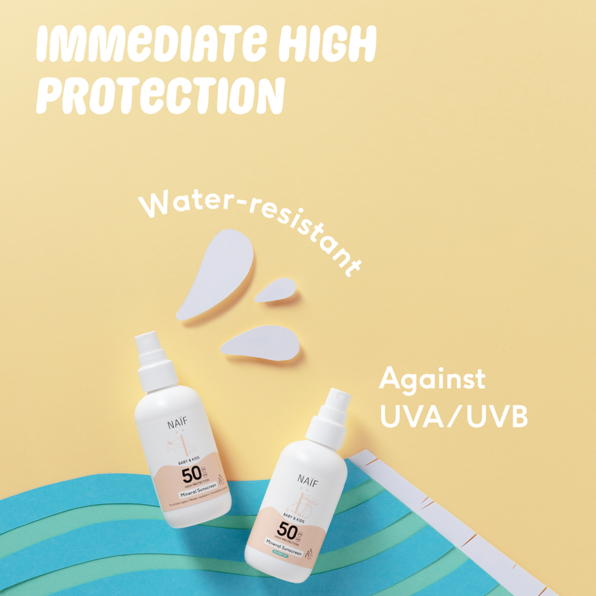 Minerale Zonnebrandspray voor Baby & Kids EN