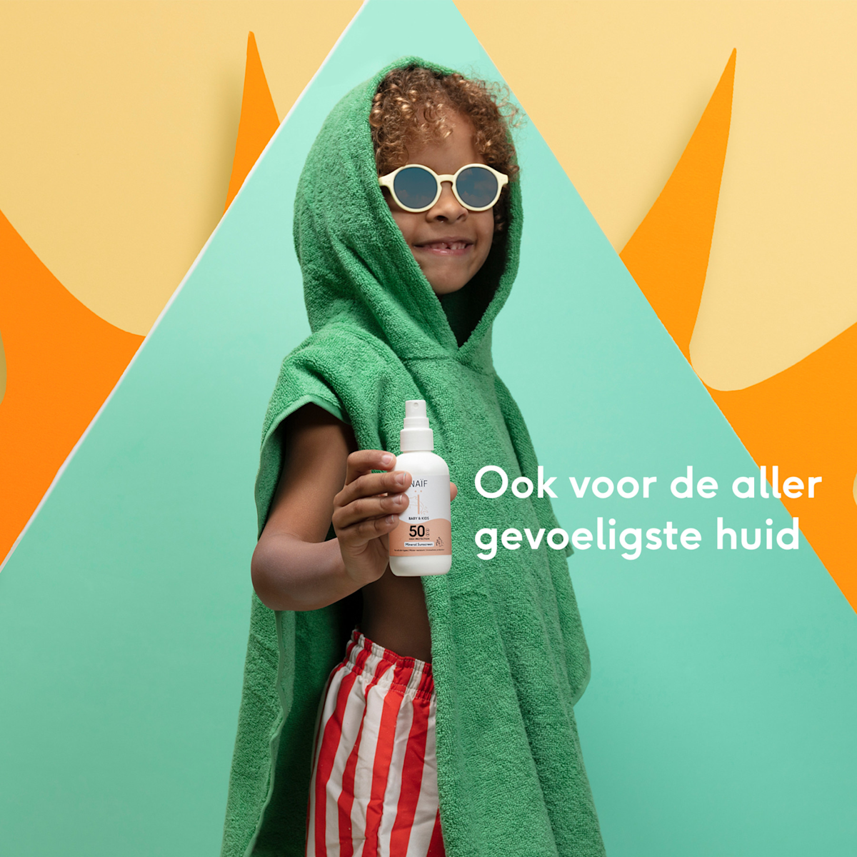 Minerale Zonnebrandspray voor Baby & Kids