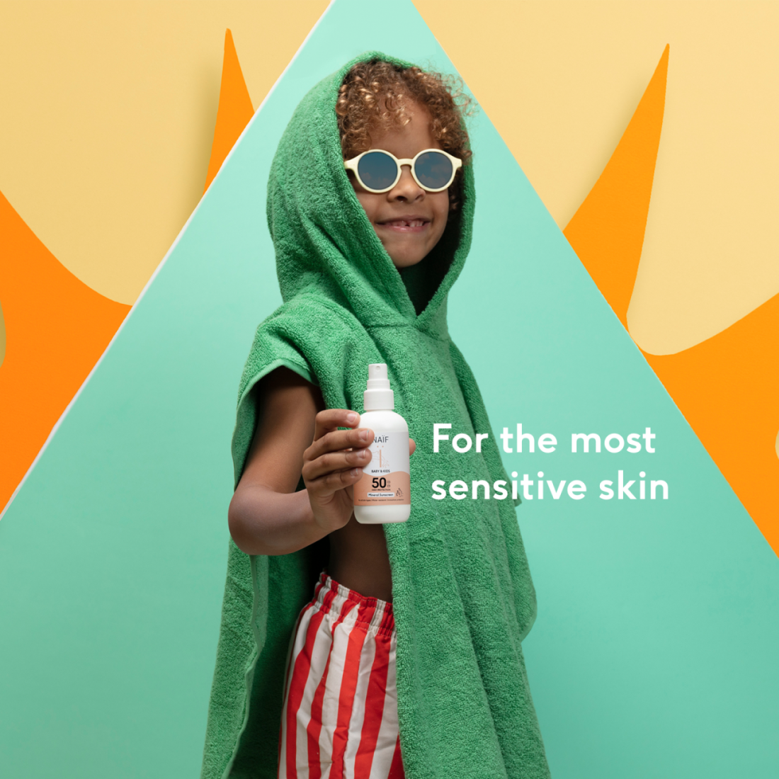 Minerale Zonnebrandspray voor Baby & Kids EN