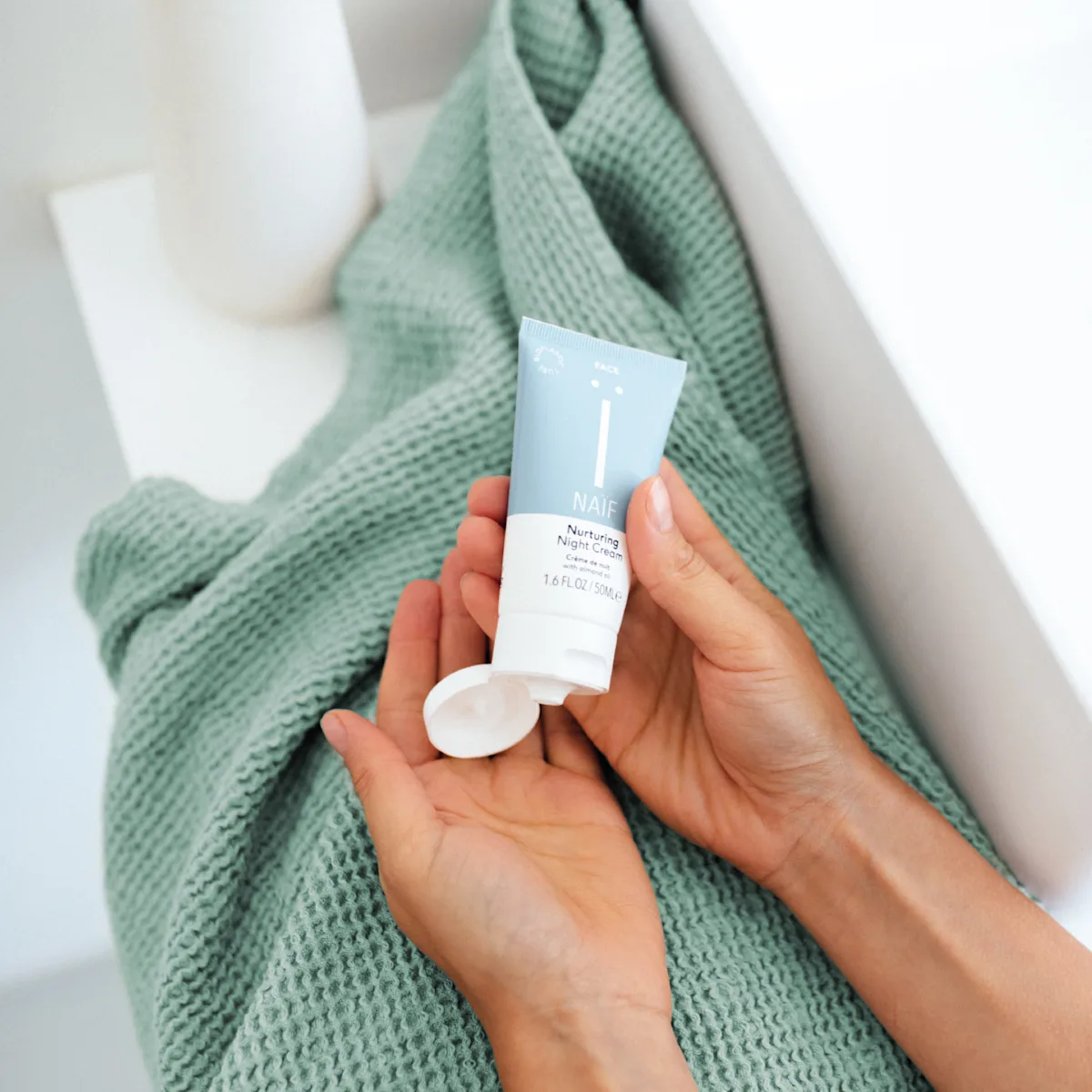 Op alle verzorgingsproducten