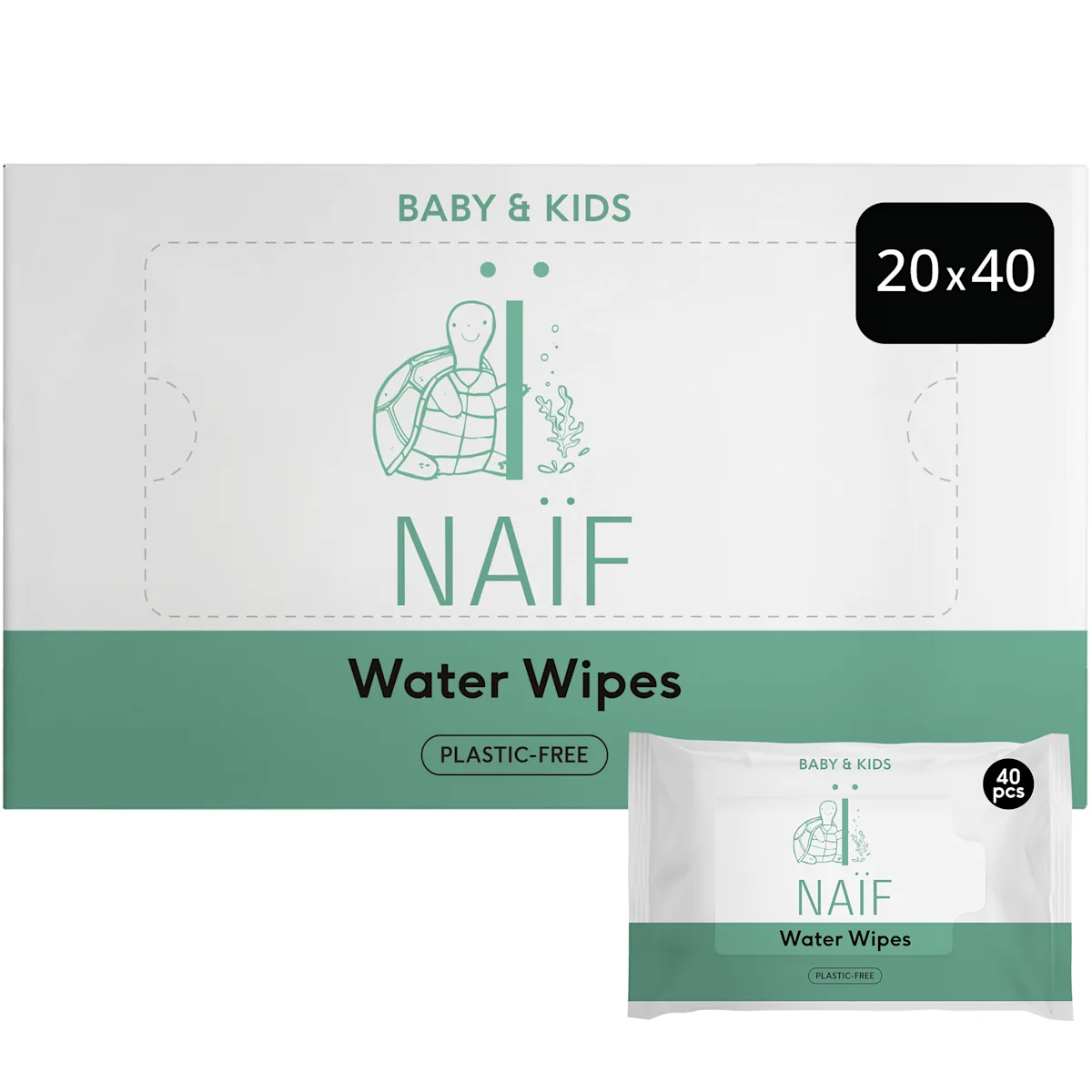 10-pack waterwipes 20x40