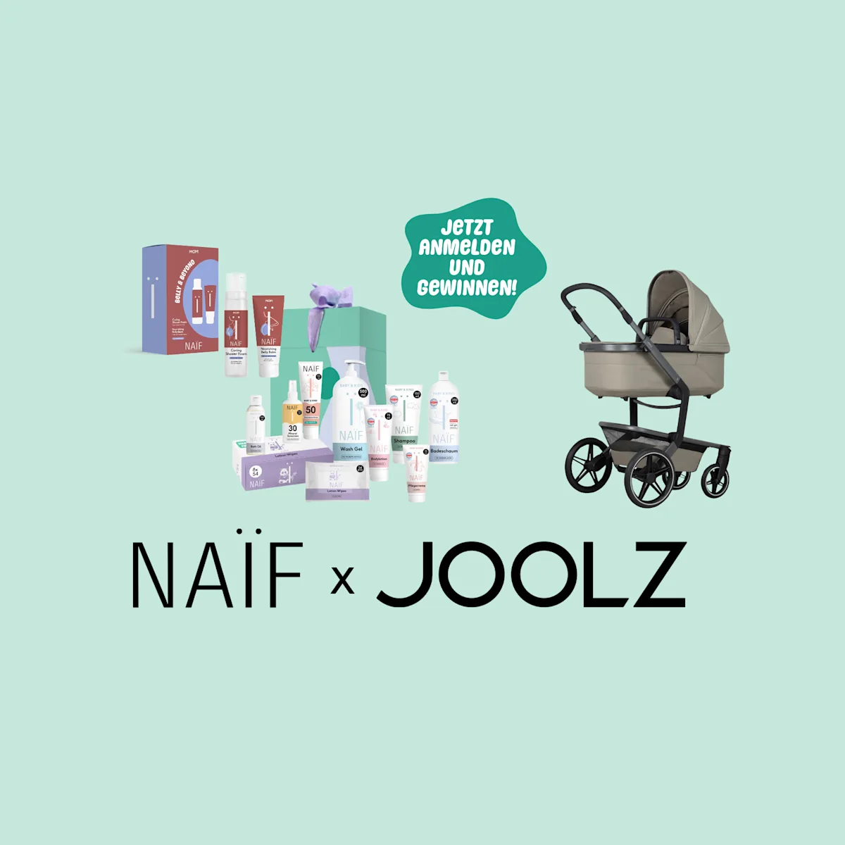 Naïf x Joolz: Gewinne alles für den perfekten Start in die ersten 1000 Tage