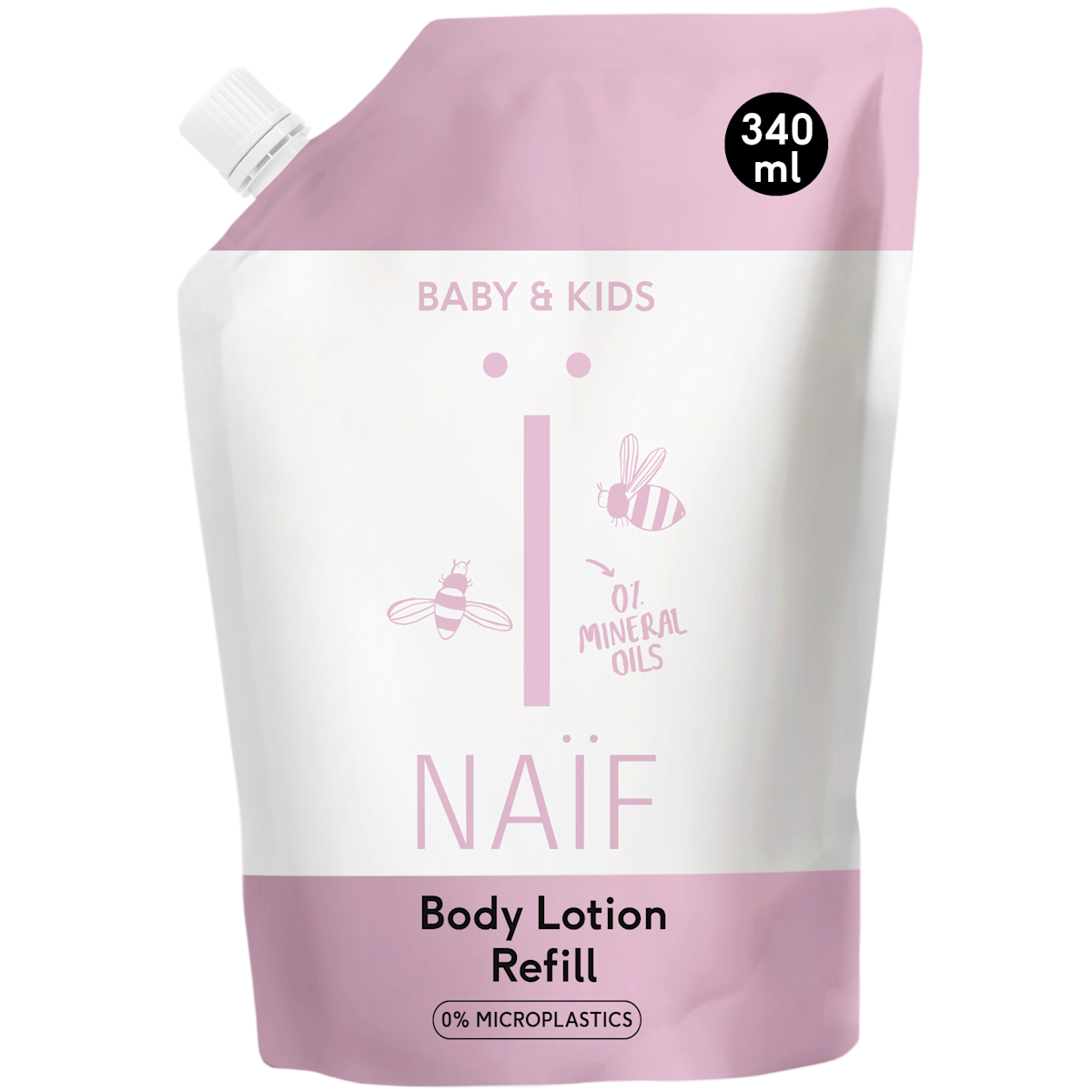 Verzachtende Bodylotion Navulverpakking voor Baby & Kids 340ml