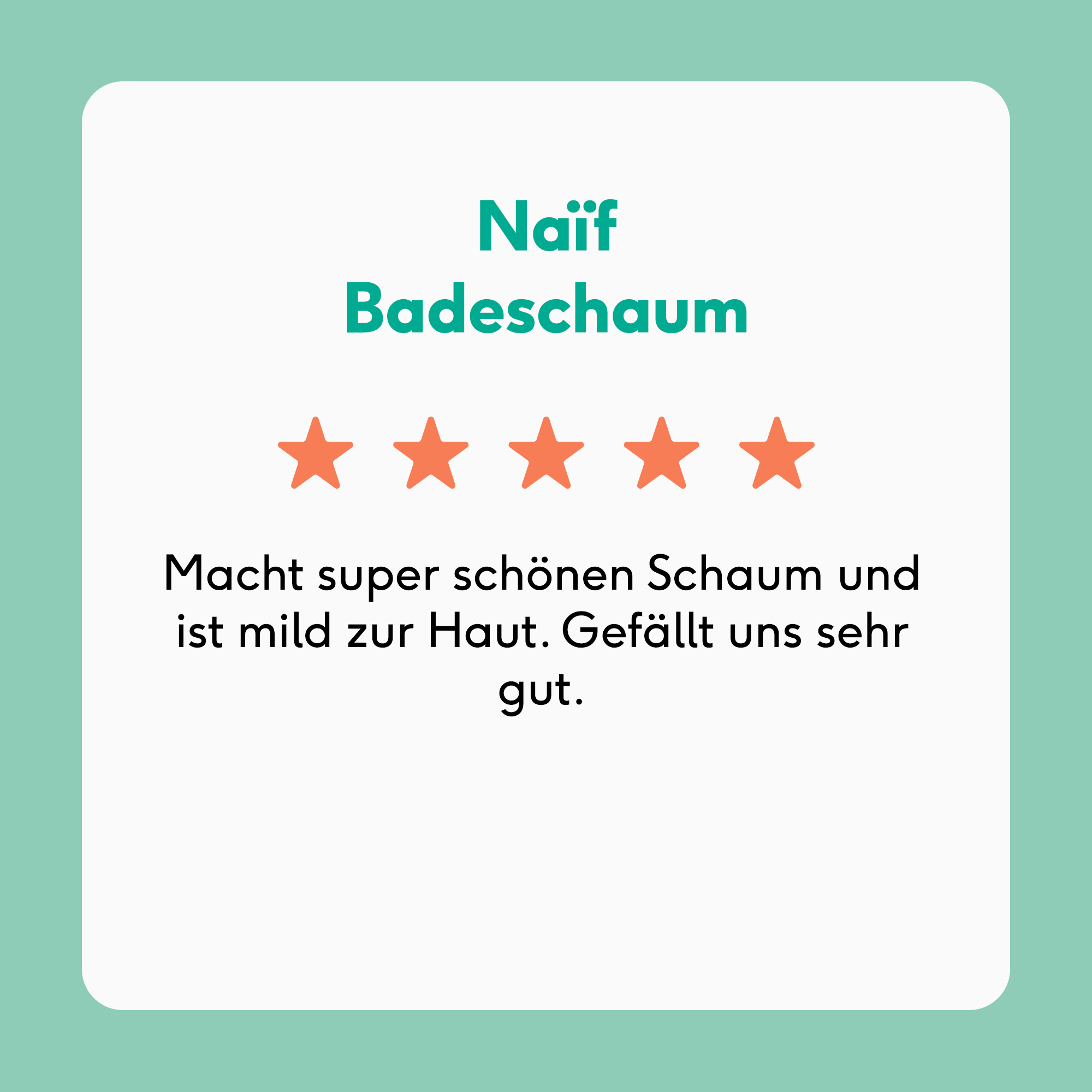 Digital shelf - review bathfoam