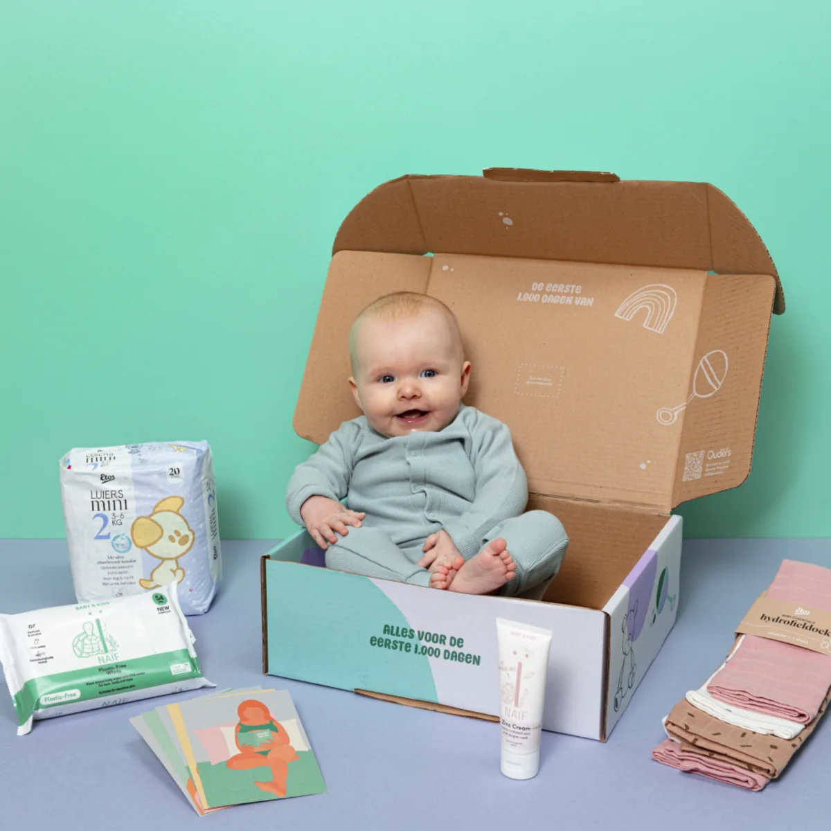 Het is niet meer mogelijk om je in te schrijven voor de eerste 1.000 dagen babybox