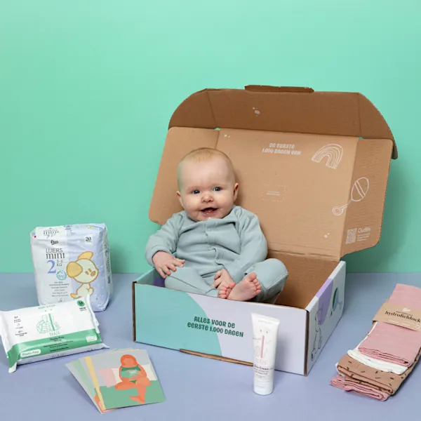 Het is niet meer mogelijk om je in te schrijven voor de eerste 1.000 dagen babybox