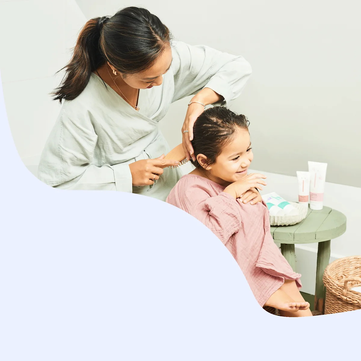 Kids love a good hairday too