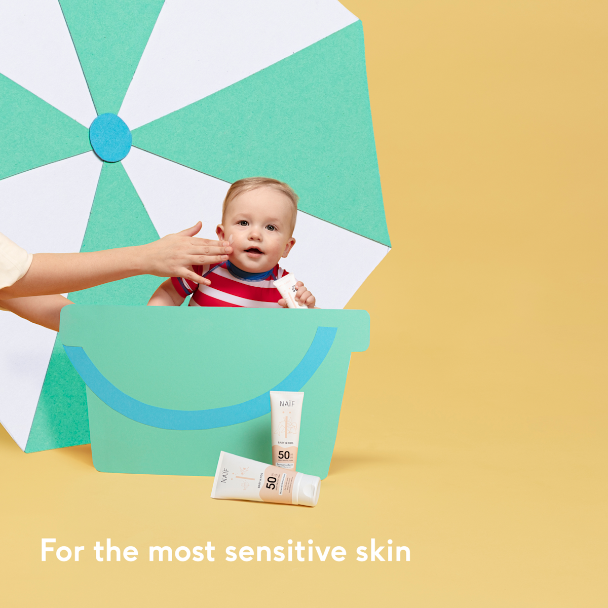 Minerale Zonnebrandcrème voor Baby & Kids SPF50 30ML EN