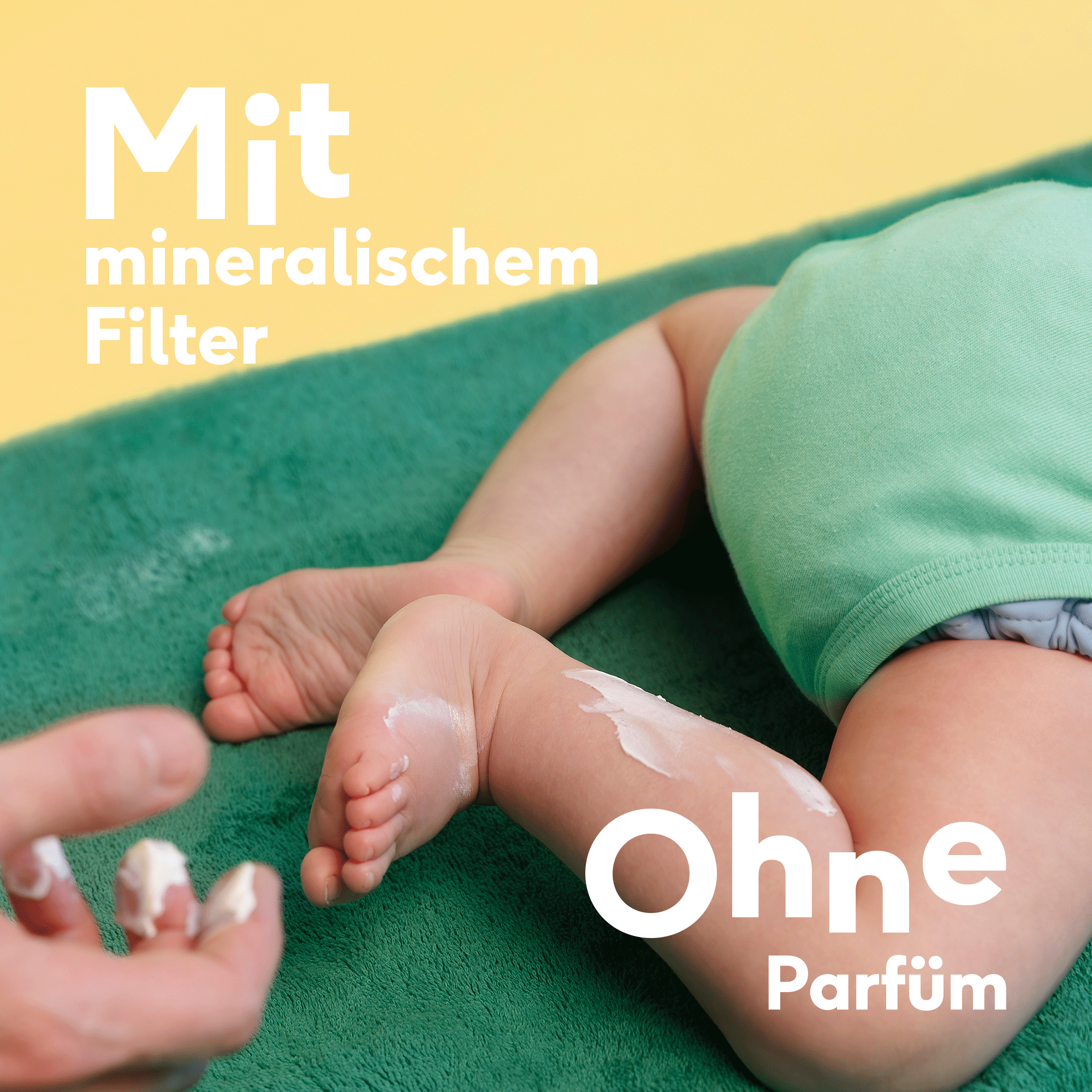 Minerale Zonnebrandcrème voor Baby & Kids SPF50 30ML DE