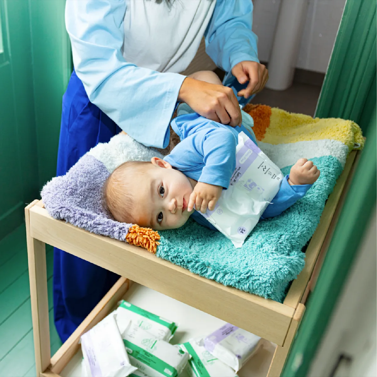 Billendoekje wipes + water