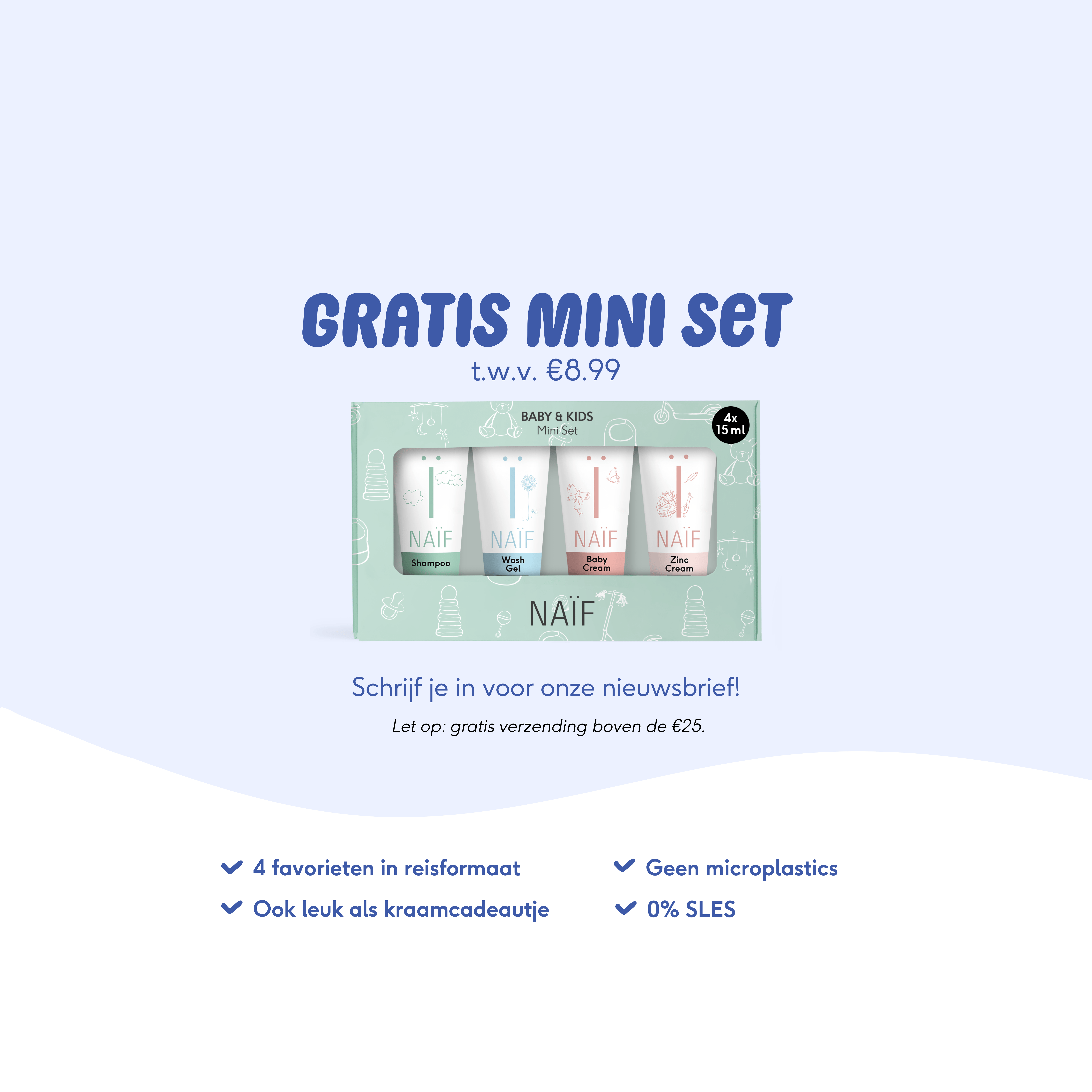 Vier essentials voor je baby en kids