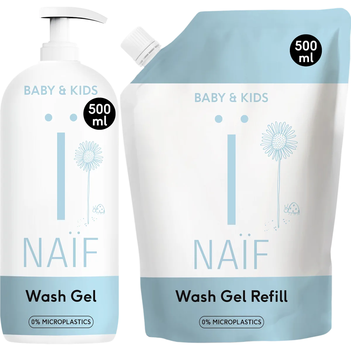 wasgel en navulverpakking