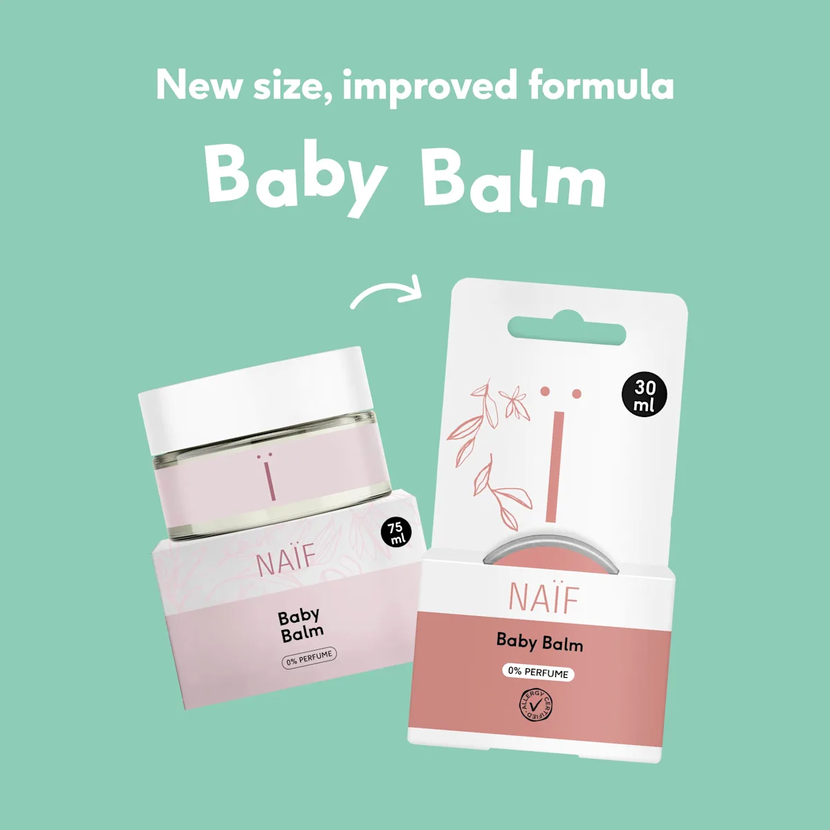 Baby Cream v.s Baby Balm New size
