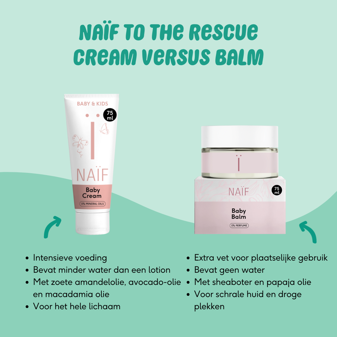 vette creme 0% parfum vs baby balm 0% parfum
