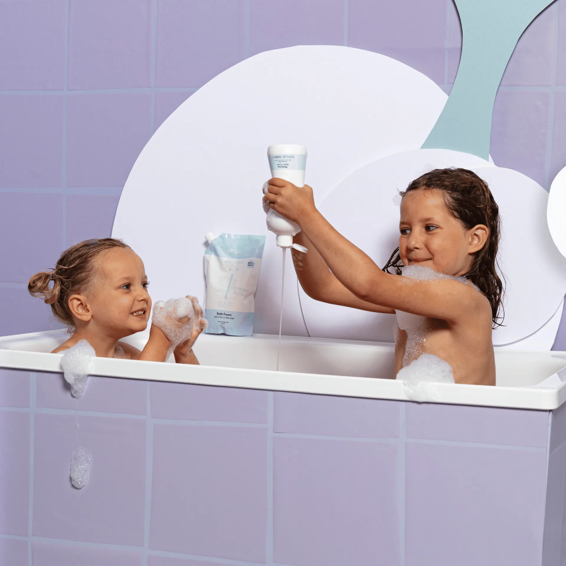 Badschuim voor Baby & Kids