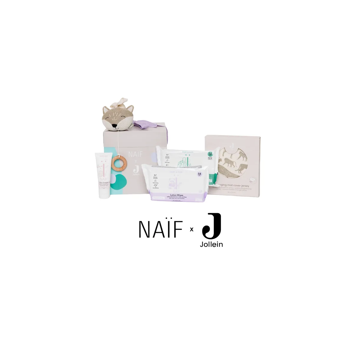 10x Jollein x Naïf giftsets t.w.v. €47,99
