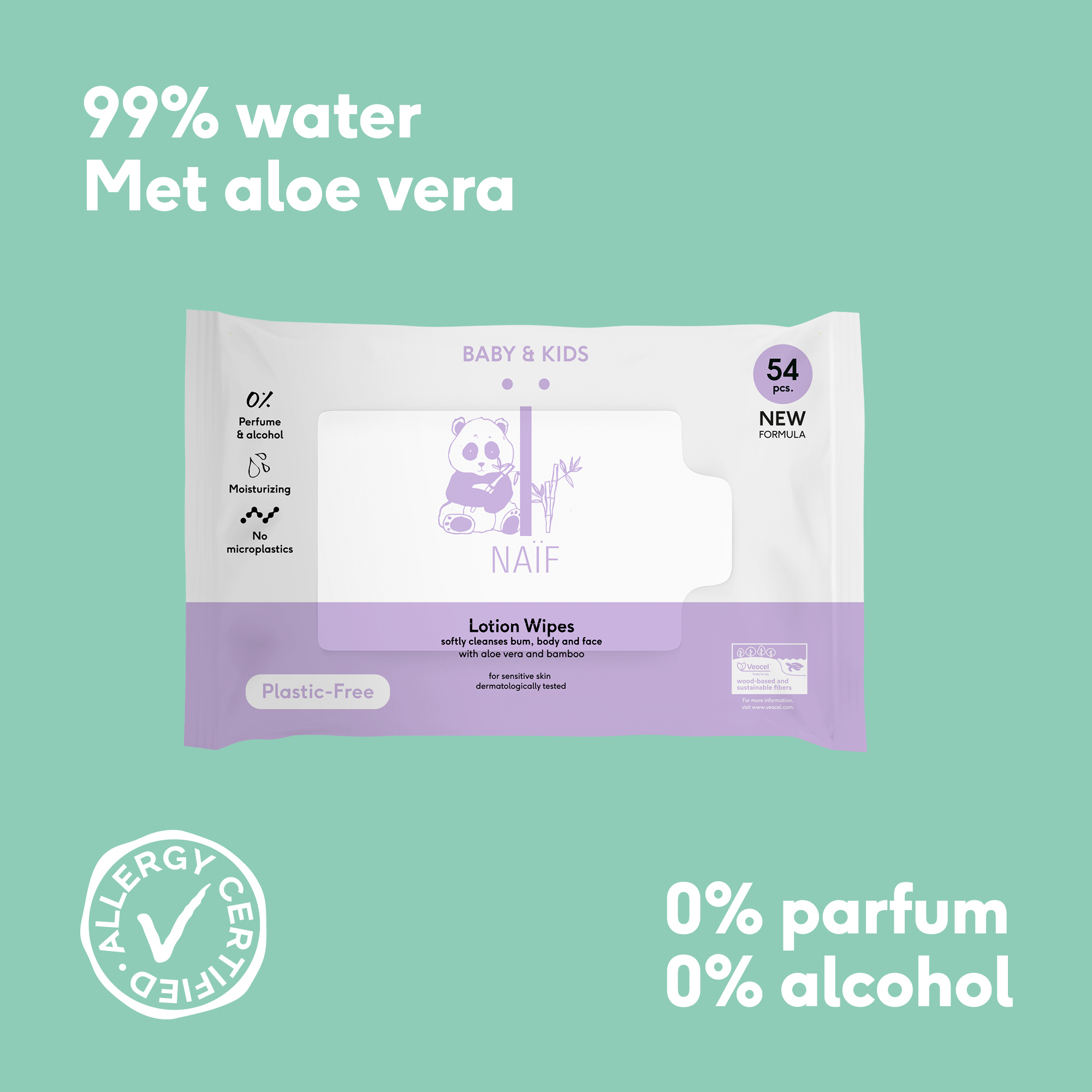 Digital Shelf - lotion wipes - ingredients