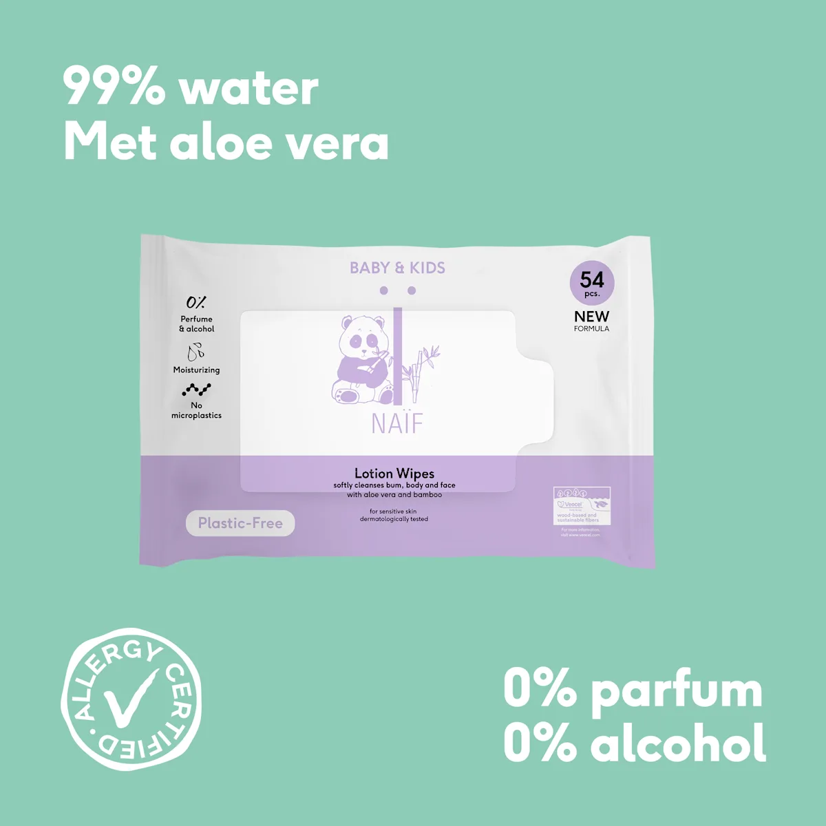 Digital Shelf - lotion wipes - ingredients