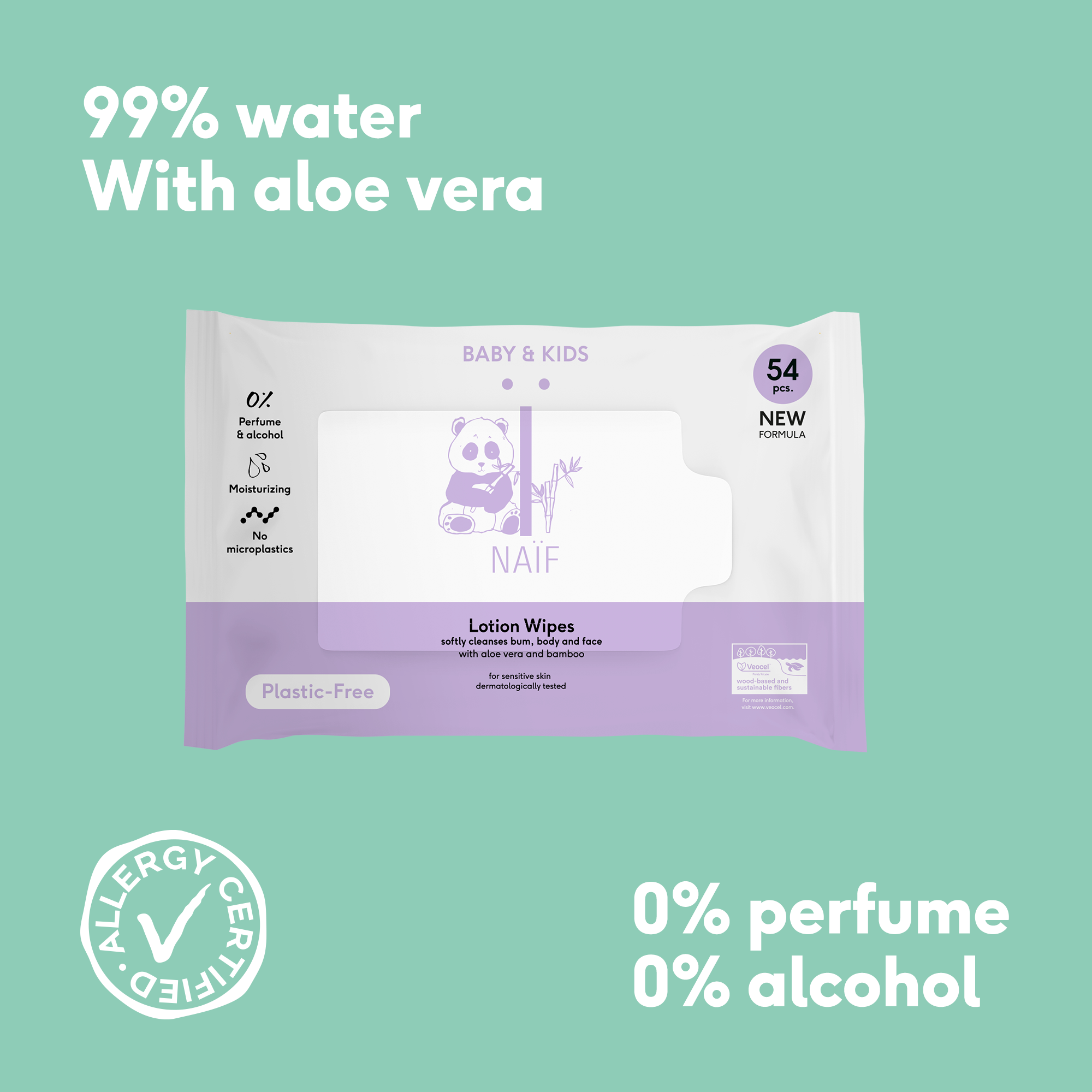 Digital Shelf - lotion wipes - ingredients