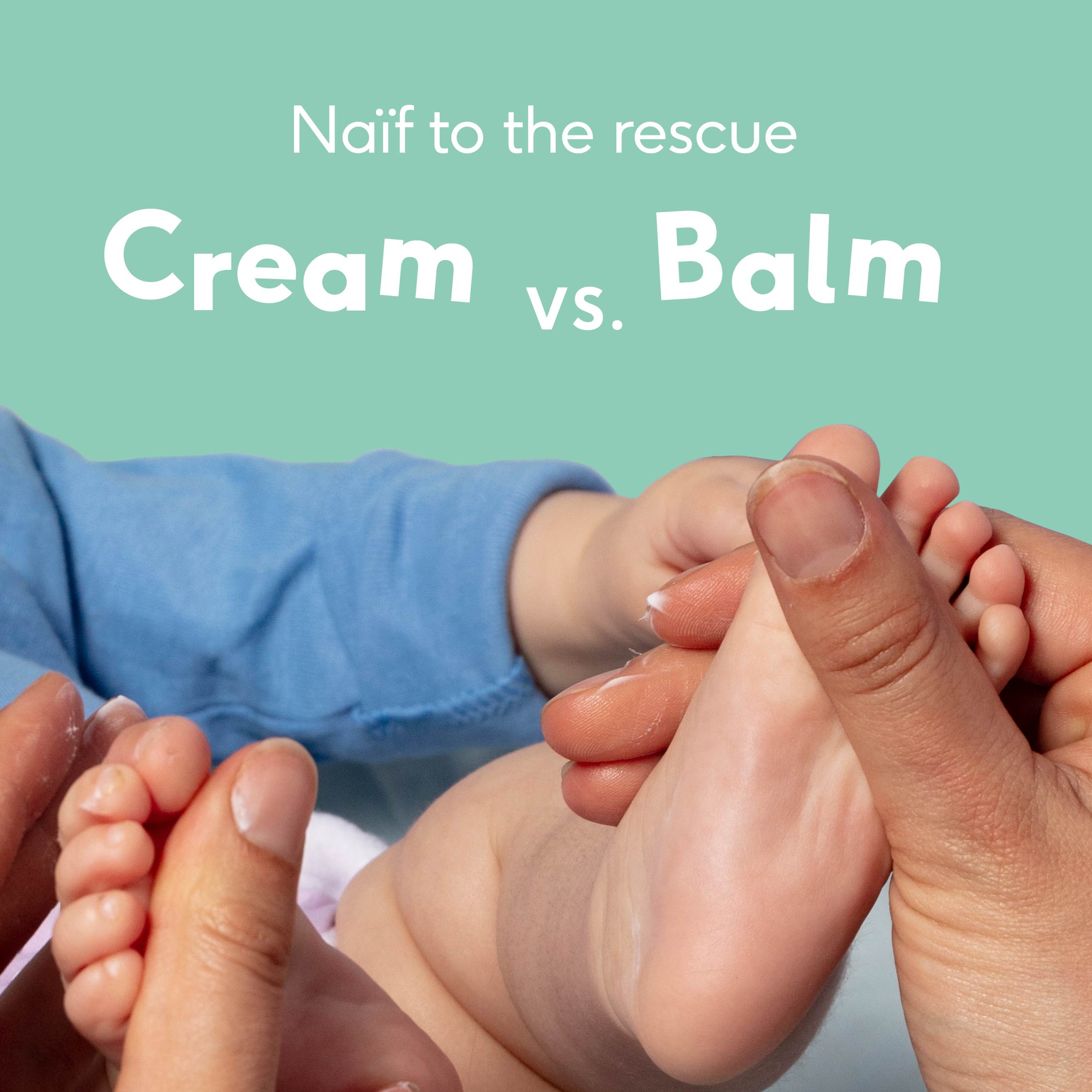 Baby Cream v.s Baby Balm lifestyle (1)