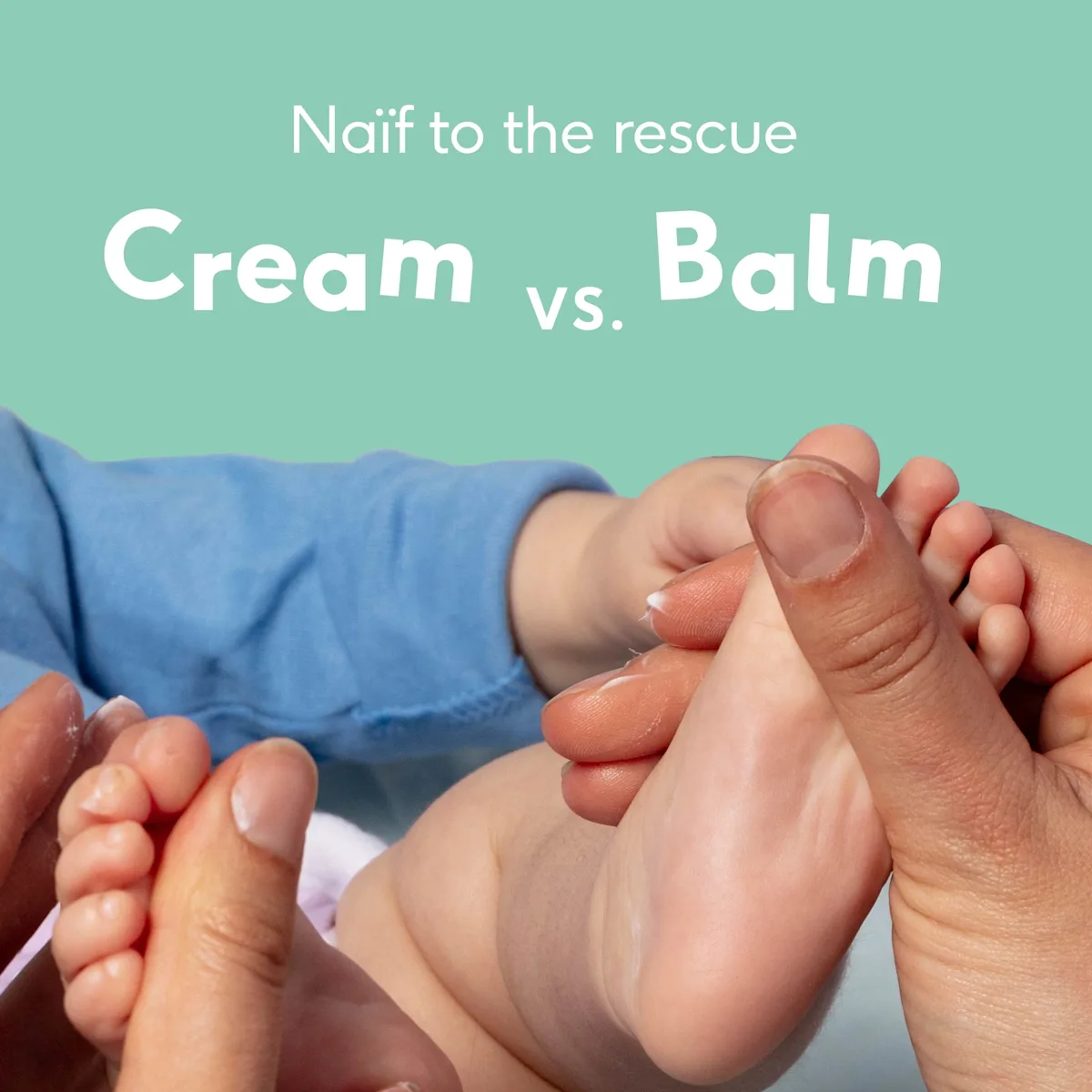 Baby Cream v.s Baby Balm lifestyle (1)