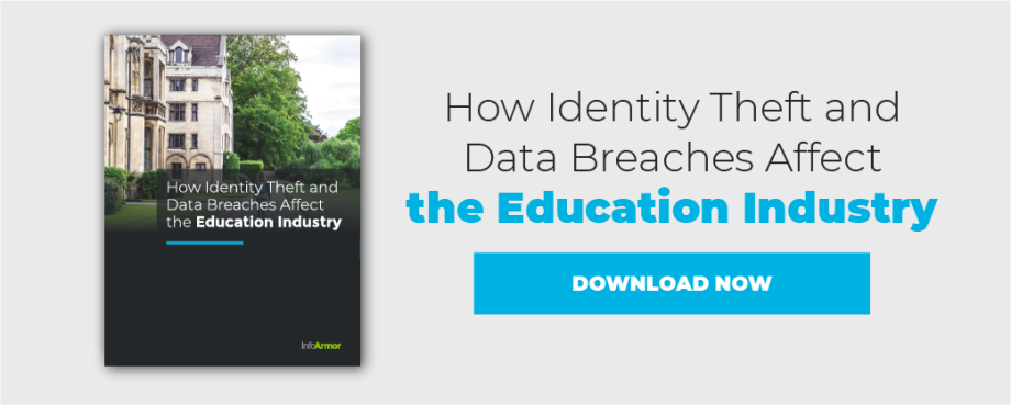 how identity theft and data breaches affect the education industry