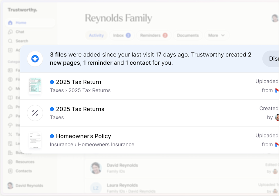 Trustworthy documents view