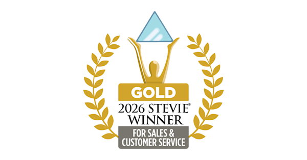 2026 Golden Stevie® Award for Customer Service Department of the Year