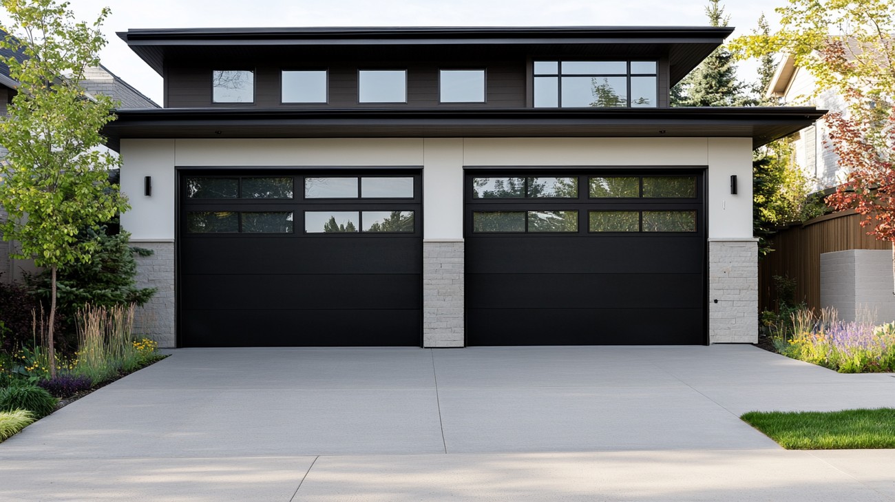 2 car garage door dimensions near you