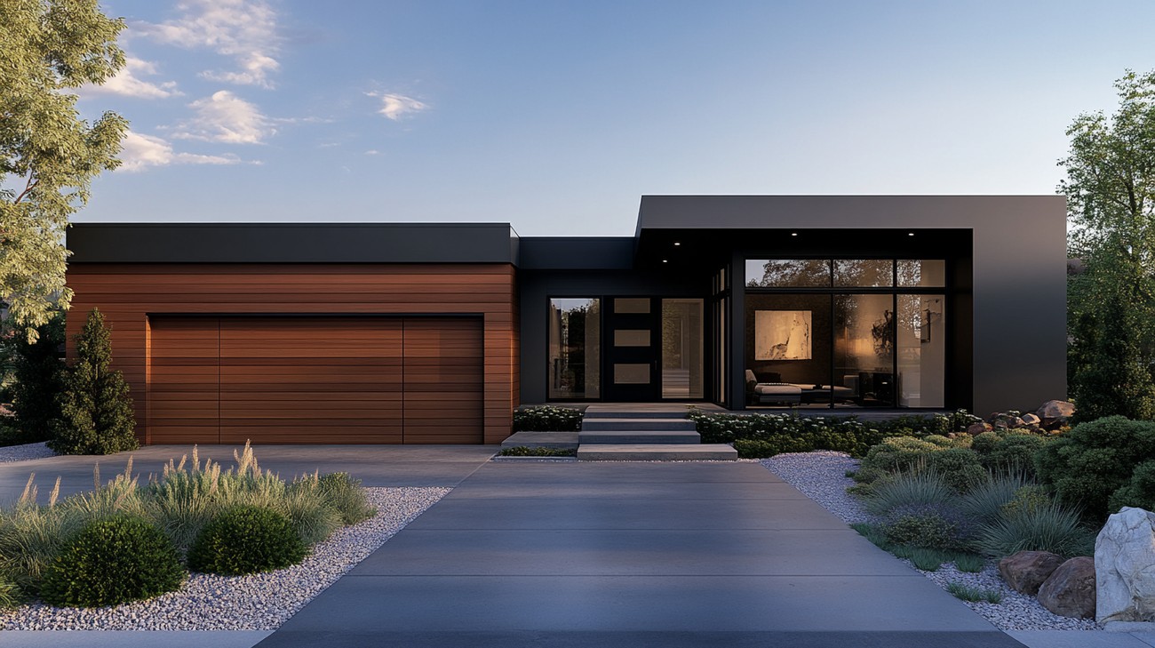 insulated garage doors photo