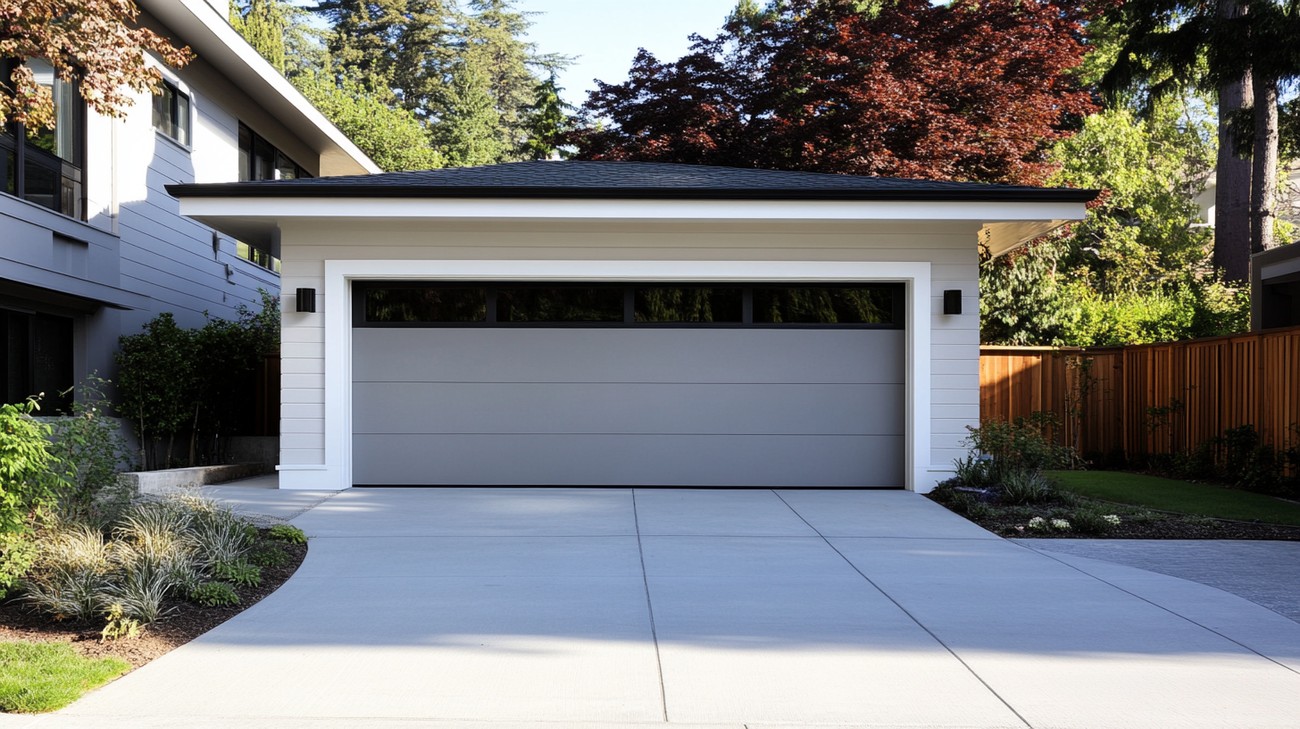 2 car garage door dimensions photo