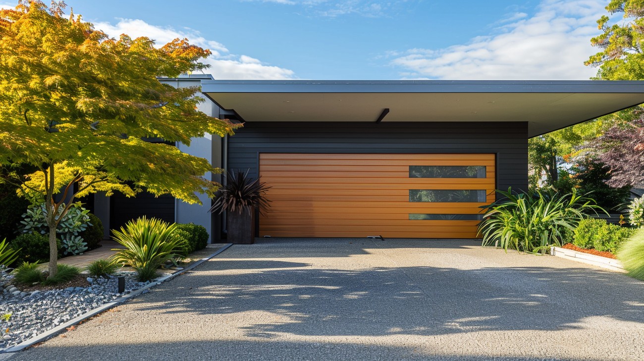 average garage door size near you
