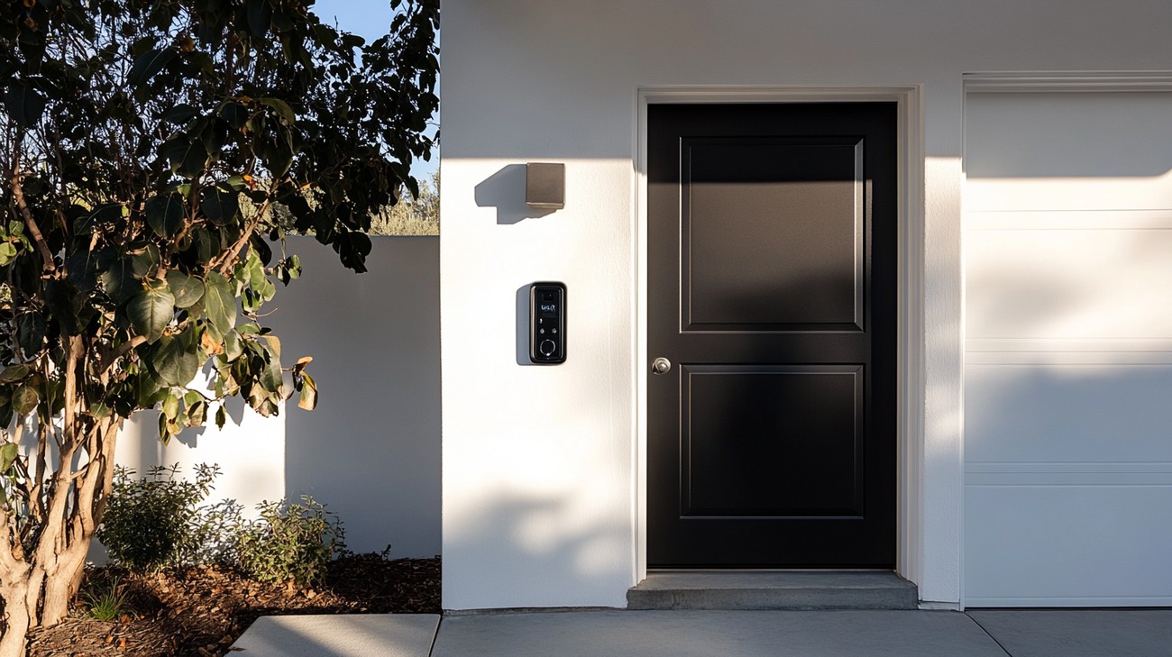 reset garage door keypad photo