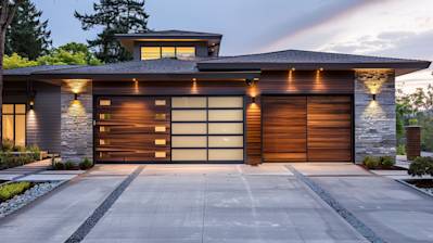 Contemporary Garage Door: Elevate Your Homes Style