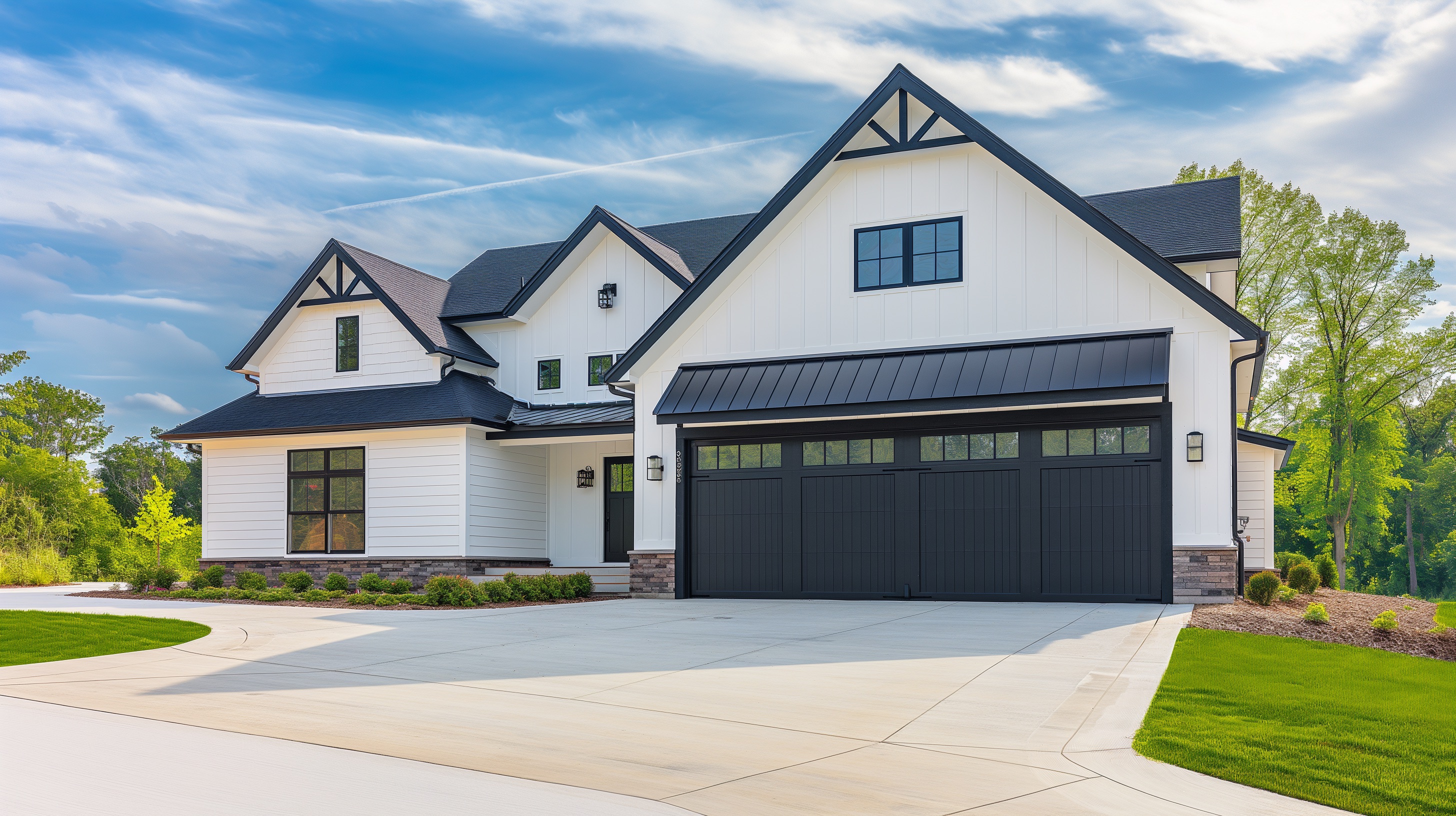 Unleashing the Elegance: Black Garage Doors