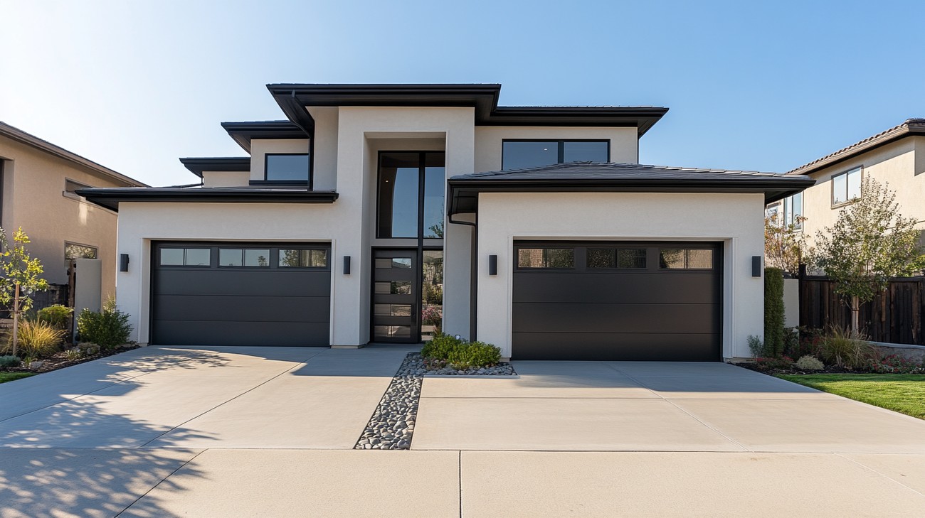 steel roll up garage doors photo