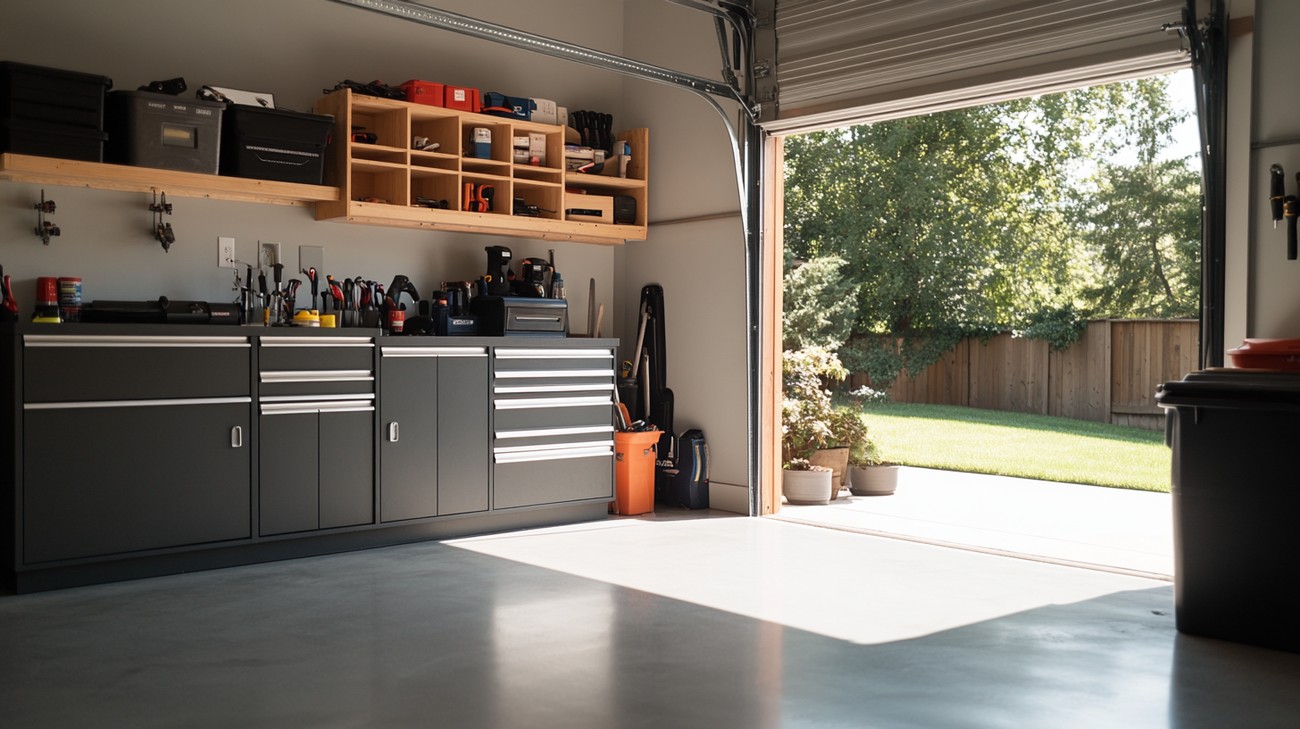 fix garage door spring photo