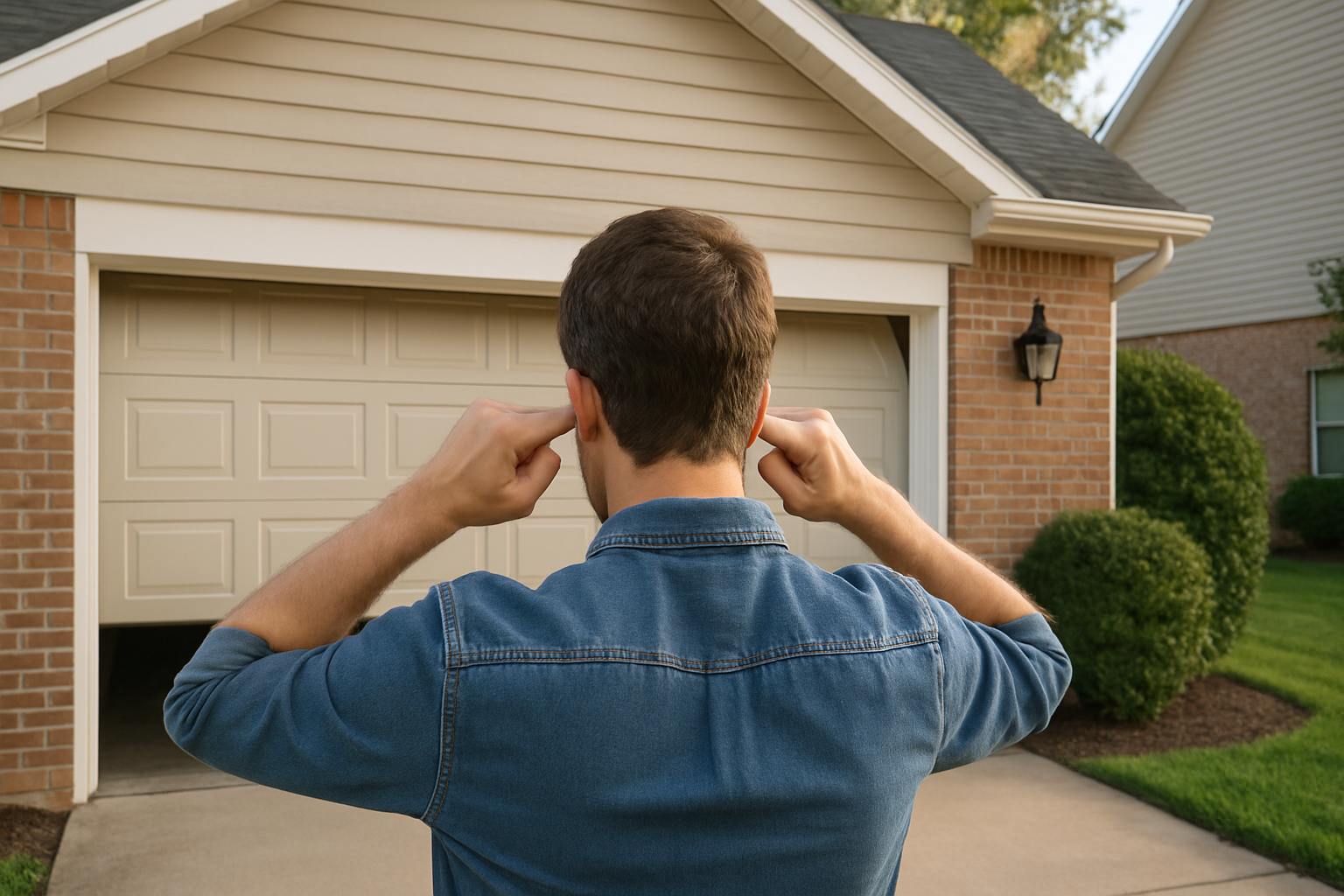 Garage Door Making Loud Noise: Causes & Fixes