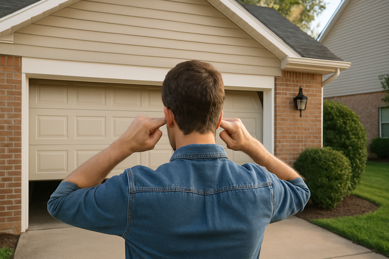 Garage Door Making Loud Noise: Causes & Fixes