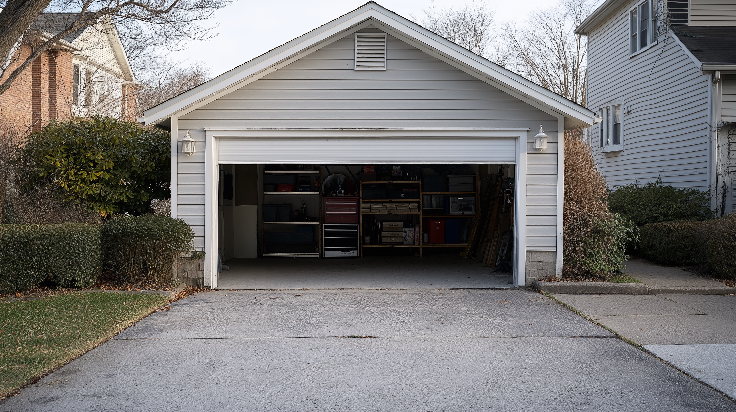 Fix Your Garage Door Stuck Halfway Quickly & Easily