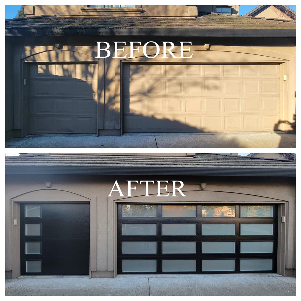 garage door update