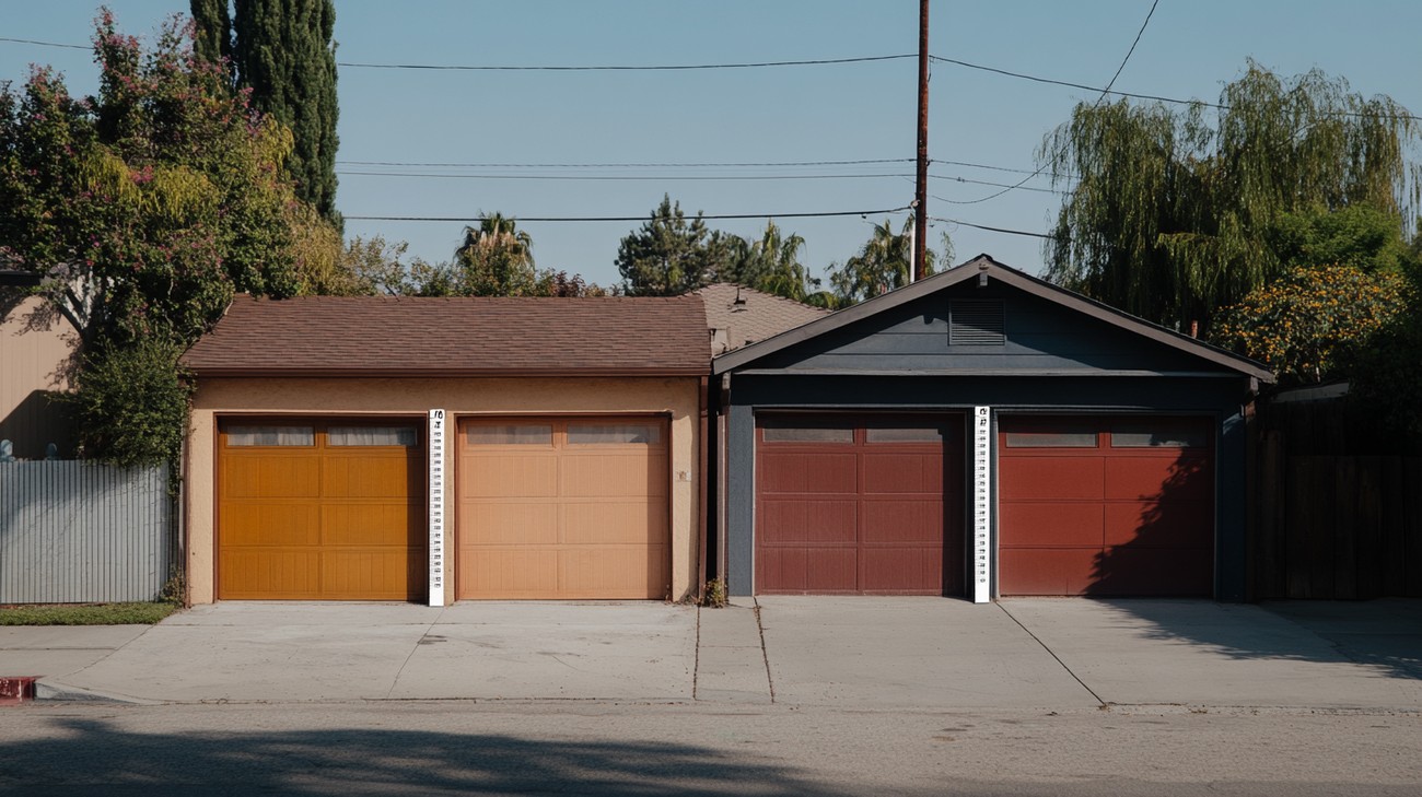 best standard garage door sizes