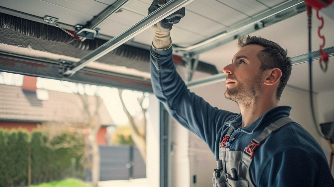 Roseville Garage door tune-up Sacramento photo